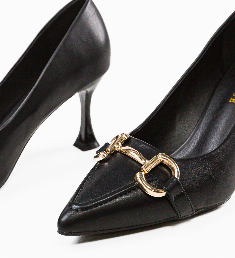 Pantofi Linette Negri - Eleganță și Stil - imagine 7