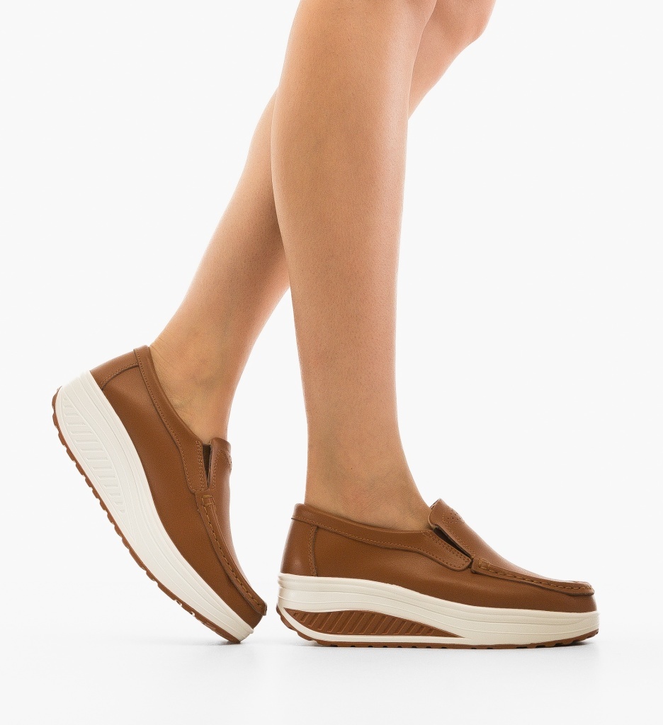 Pantofi Casual Eliot Camel - Confort & Stil