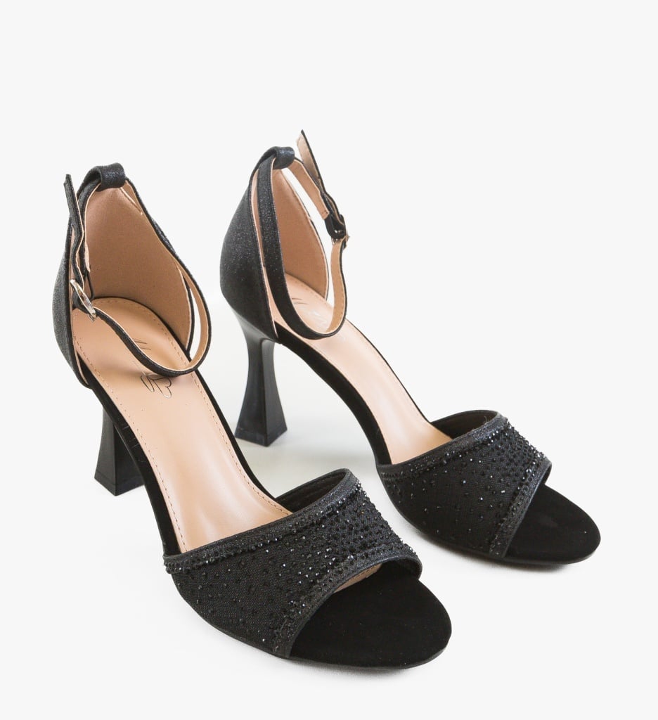 Sandale Dama Jenson Negre Elegante - imagine 3