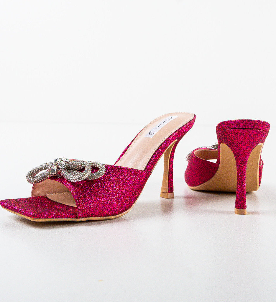 Saboti Dama Mora Fuchsia - Design Elegant - imagine 5