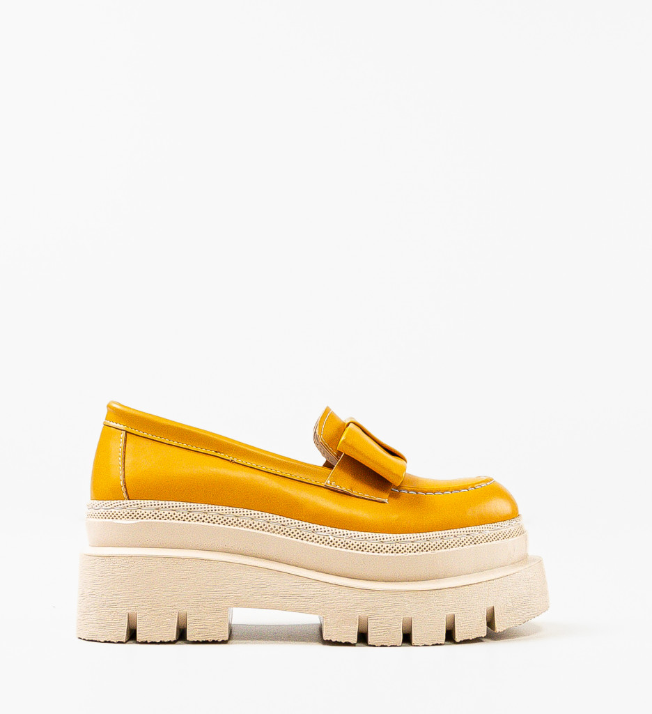 Pantofi Casual Rokanda Camel - Confort și Stil - imagine 5