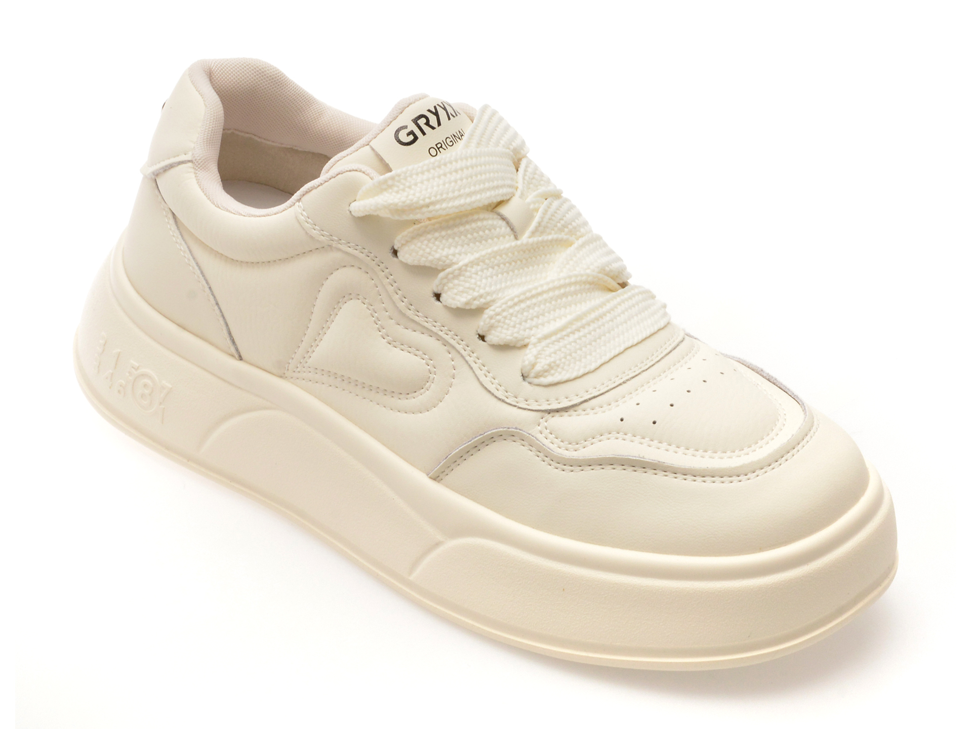 Pantofi Sport Gryxx Piele Naturală Alb