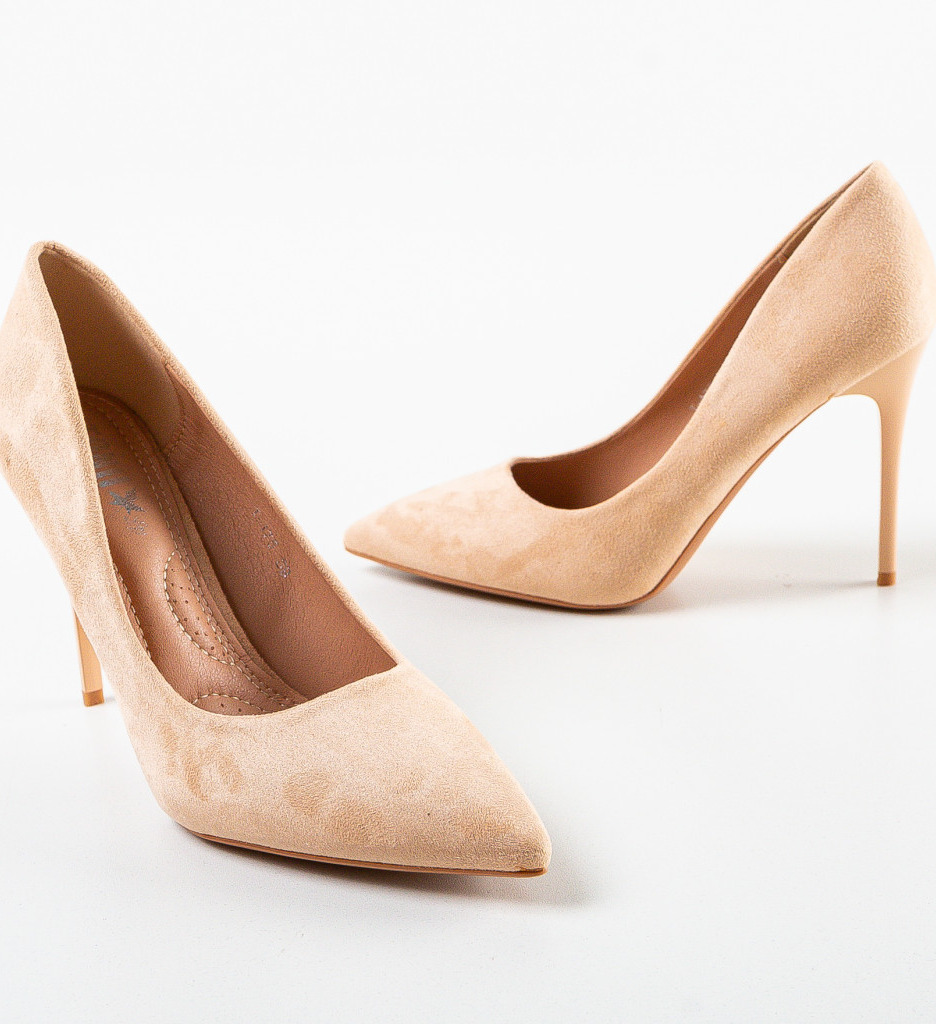 Pantofi cu Toc Ojah Bej - Eleganță Asigurată - imagine 7