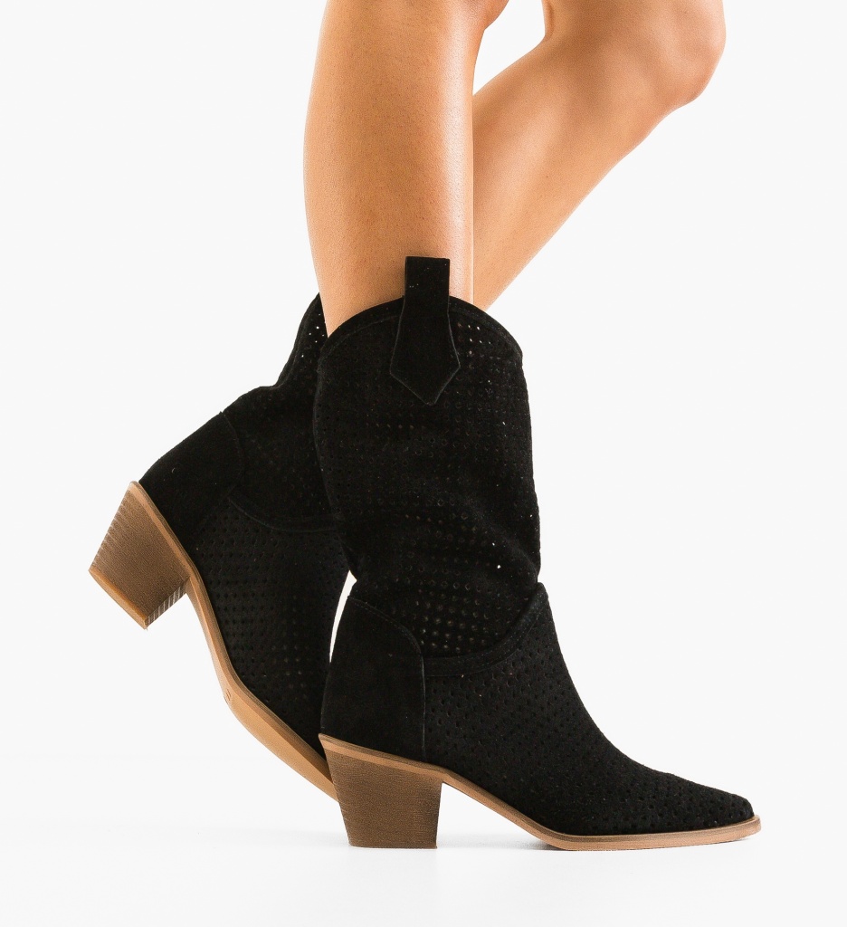 Botine Dama Tersa Negre | Stil Urban Elegant