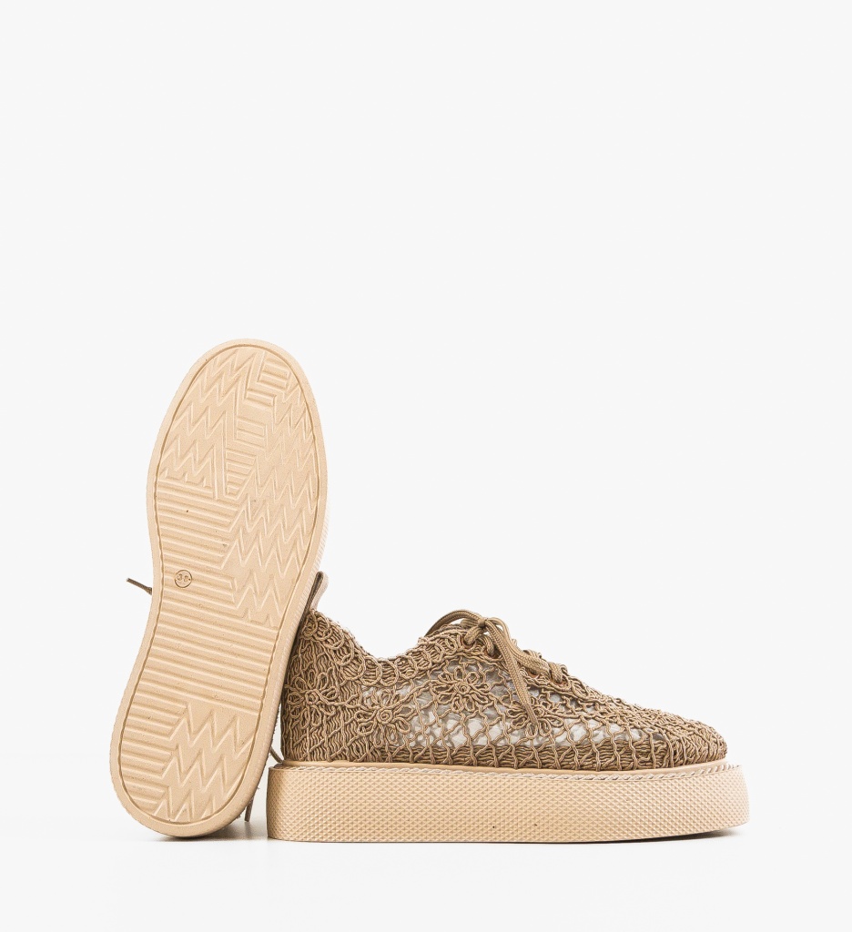 Pantofi Ystory Khaki - Confort și Eleganță Casual - imagine 4
