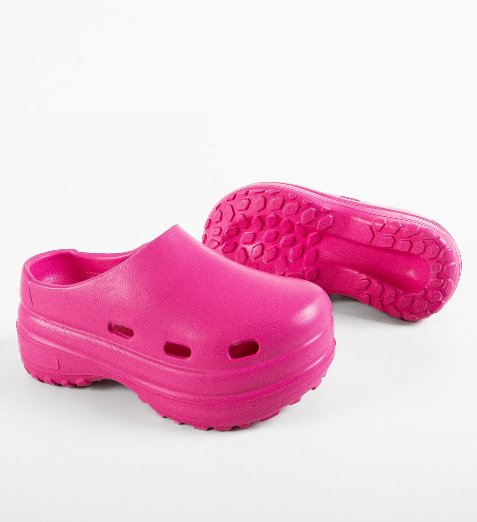Papuci Dama Freddi Fuchsia - Confort și Stil - imagine 7