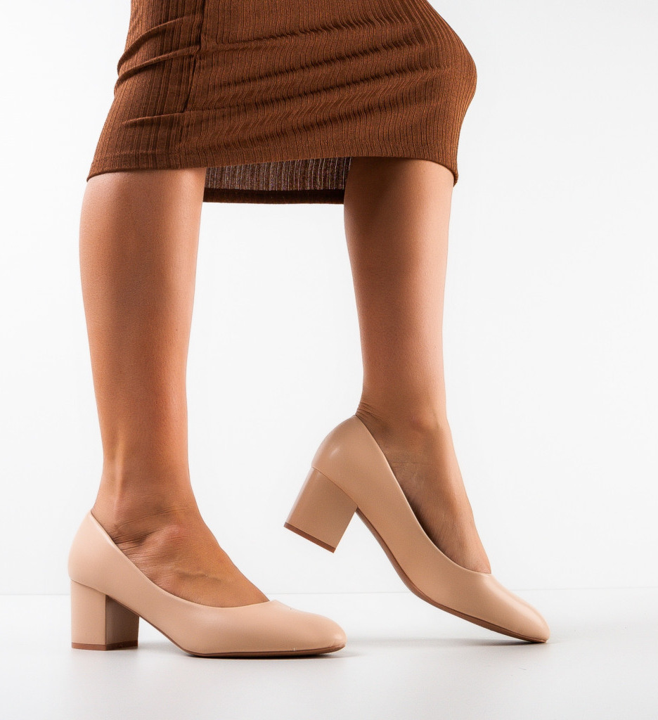 Pantofi Dama Emrys Bej | Eleganți și Comodi