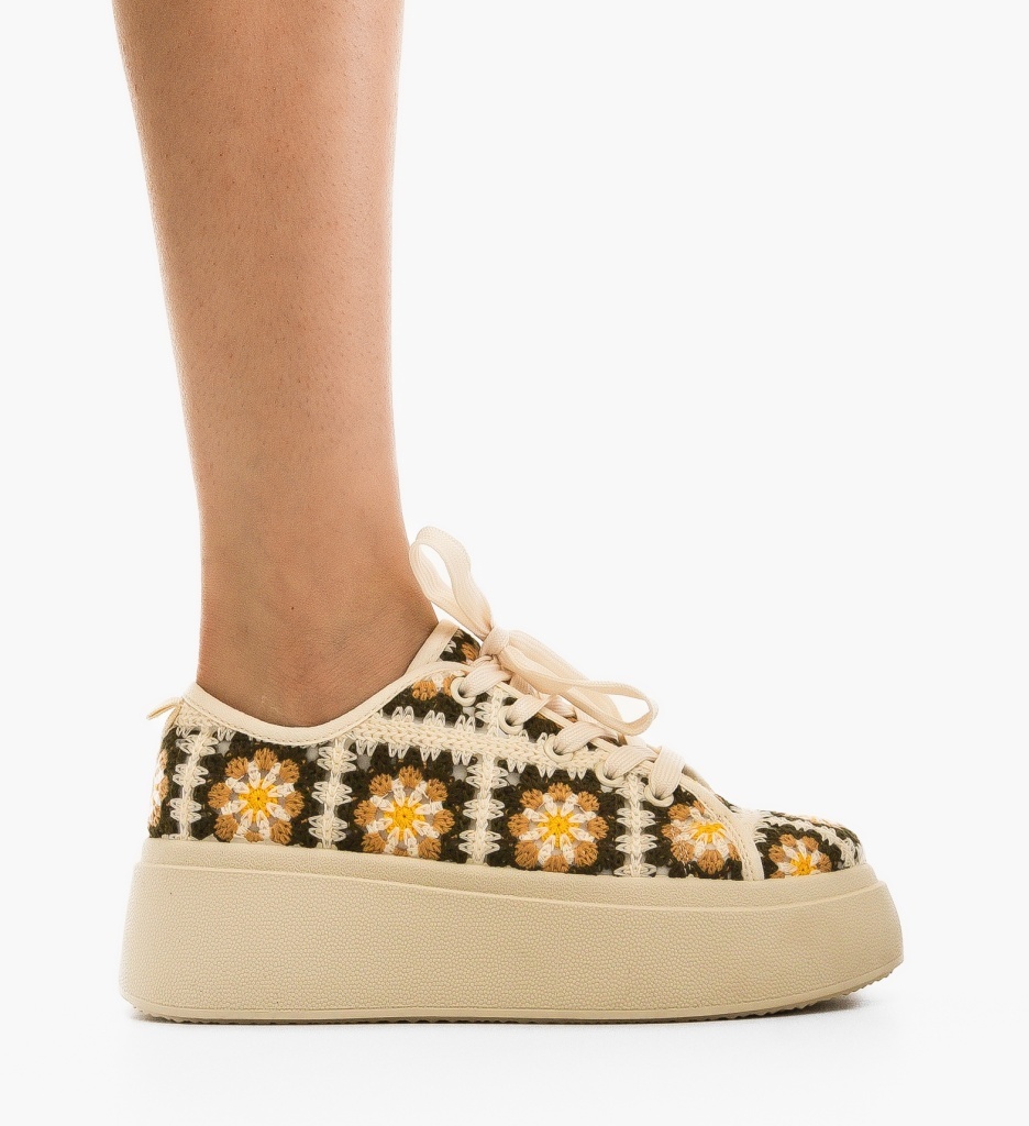 Sneakers Dama Verzi Maxima | Confort și Stil - imagine 6