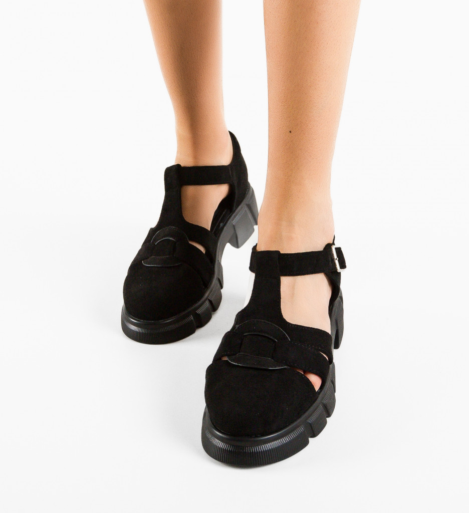 Pantofi Casual Amilia Negri 2 | Stil și Confort - imagine 2