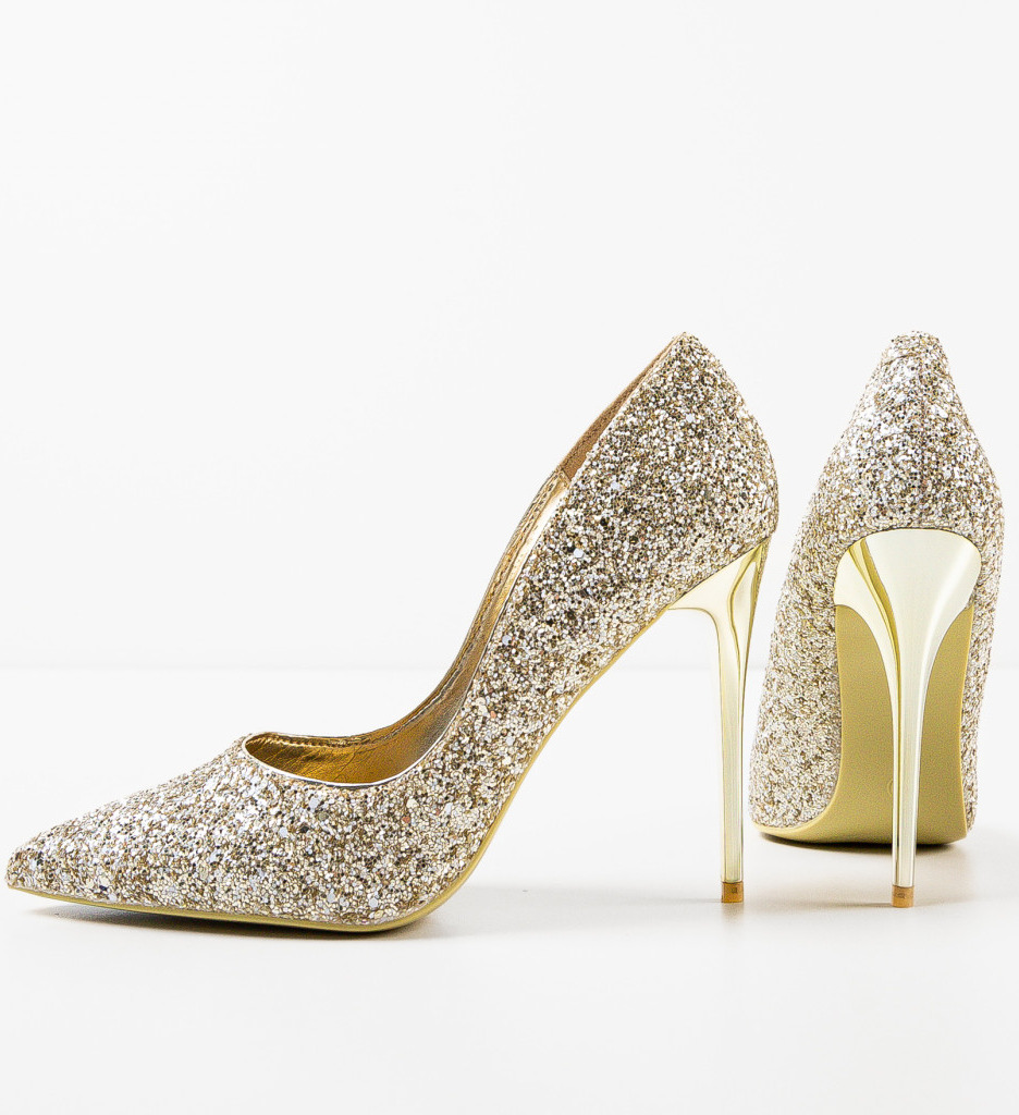 Pantofi Stanley Aurii | Eleganță și Stil - imagine 7