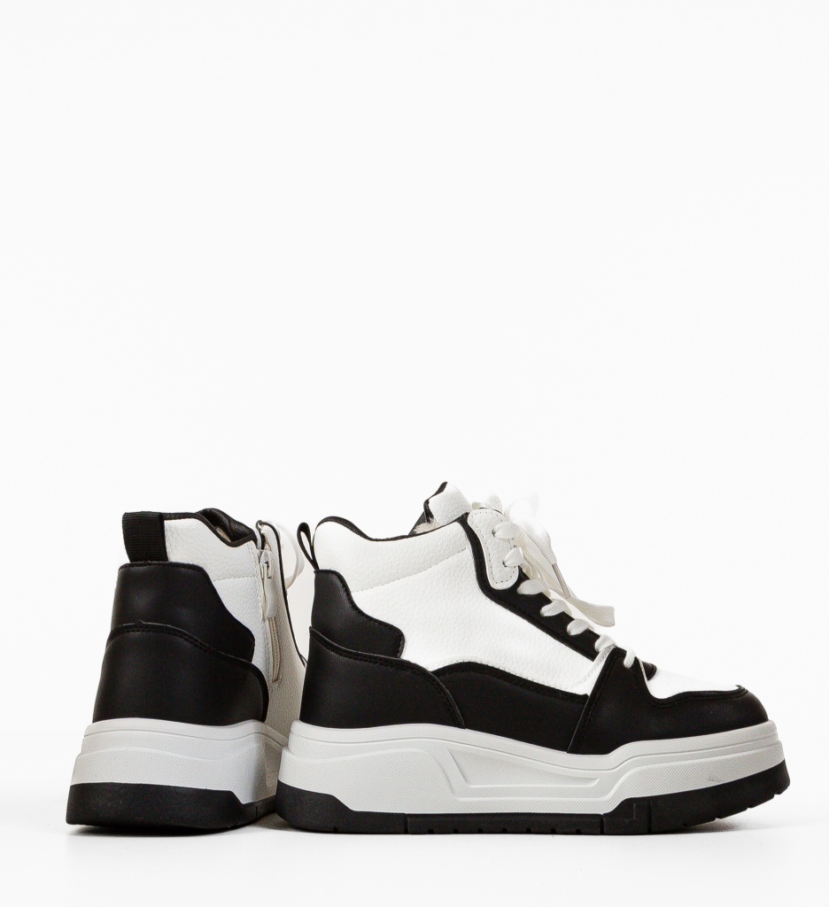 Sneakersi Okayta Albi - Confort și Stil Urban - imagine 4