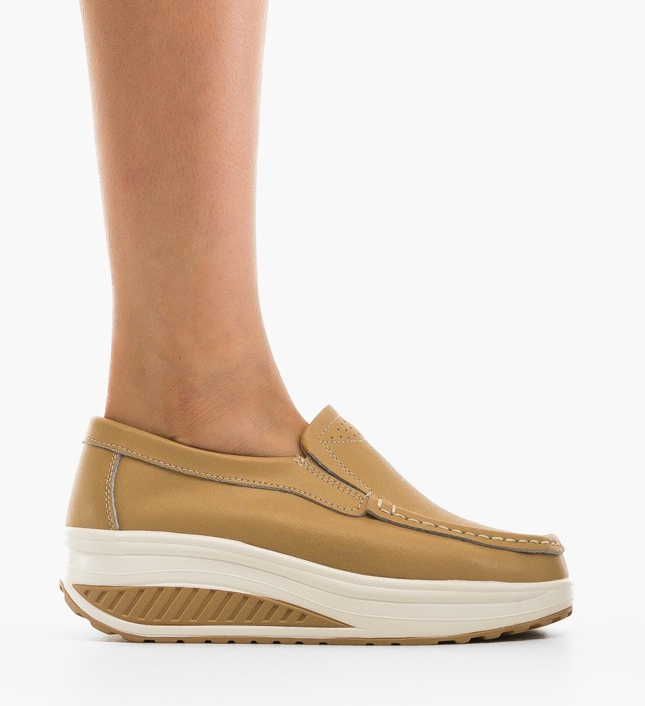 Pantofi Casual Eliot Bej - Confort și Stil - imagine 6
