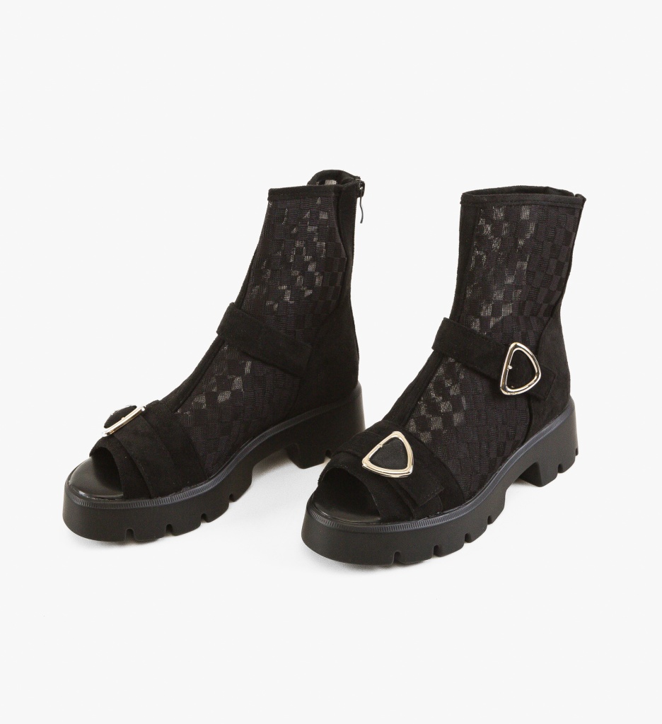 Ghete Dama Kaxo Negre - Eleganță și Confort - imagine 6