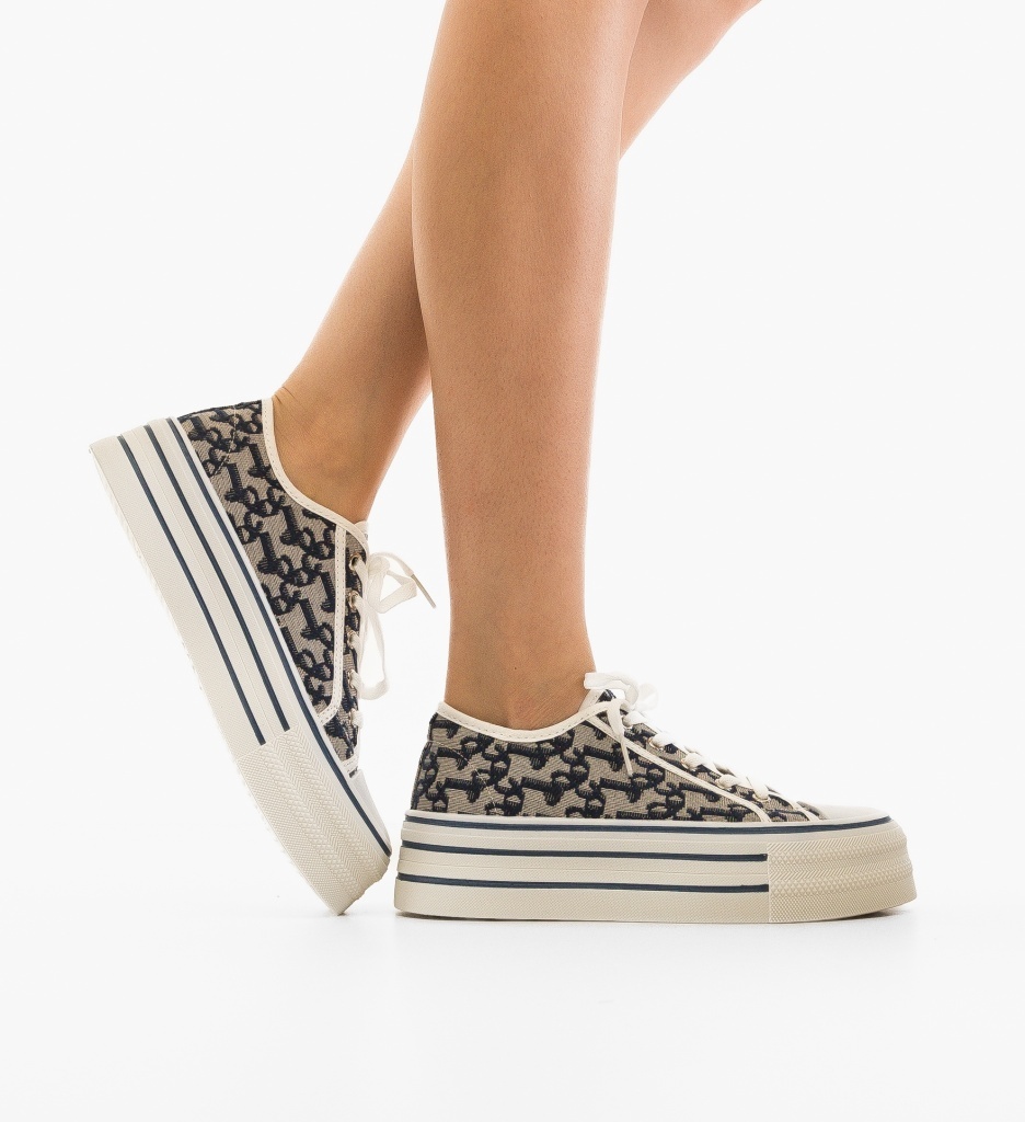 Sneakers Dama Vidia Albastri | Confort Urban