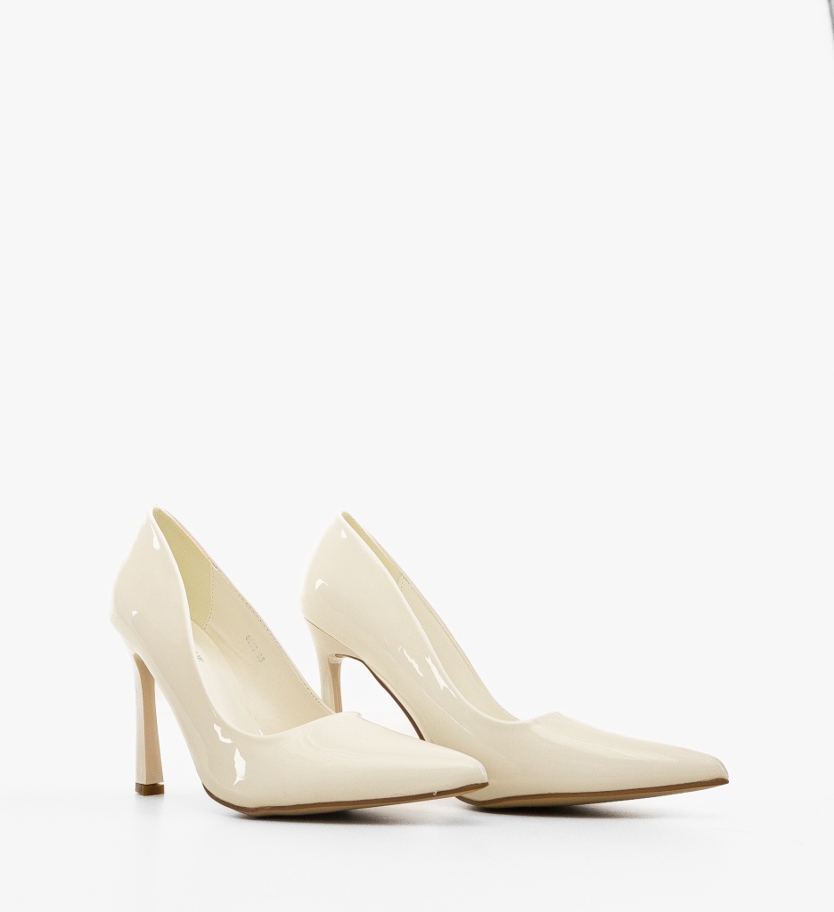 Pantofi Stiletto Albi | Stil și Eleganță - imagine 4
