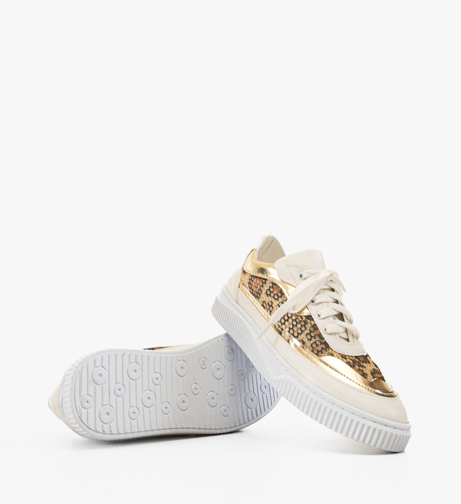 Sneakers Fleralis Albi - Confort & Stil Urban - imagine 5