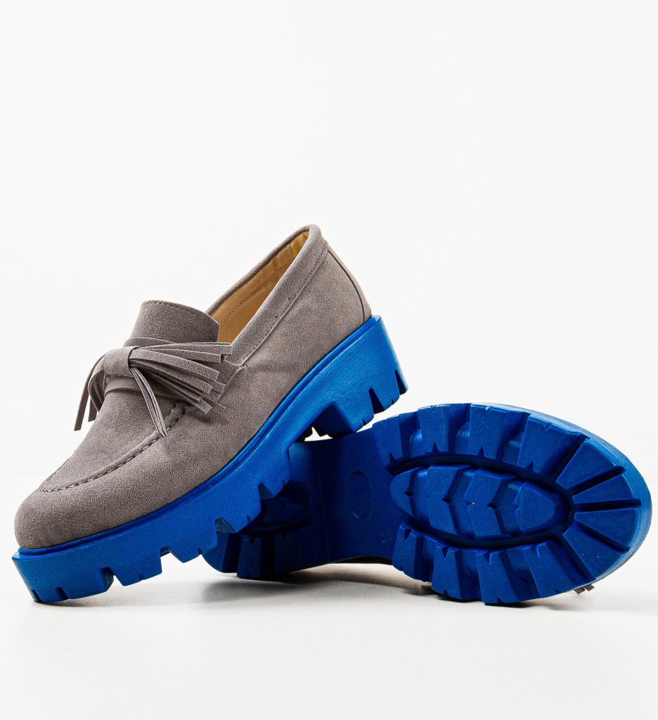 Pantofi Casual Sigvald Gri | Stil și Confort