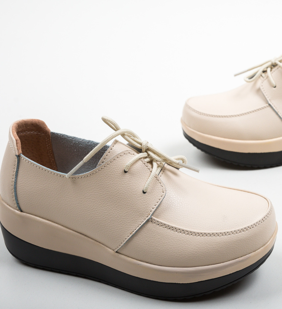 Pantofi Casual Bej - Stil și Confort Zilnic - imagine 5