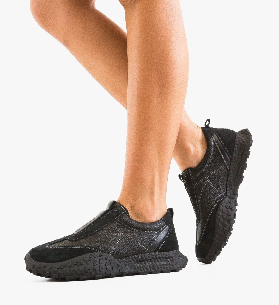Sneakers Dama Florena Negri - Confort și Stil - imagine 3