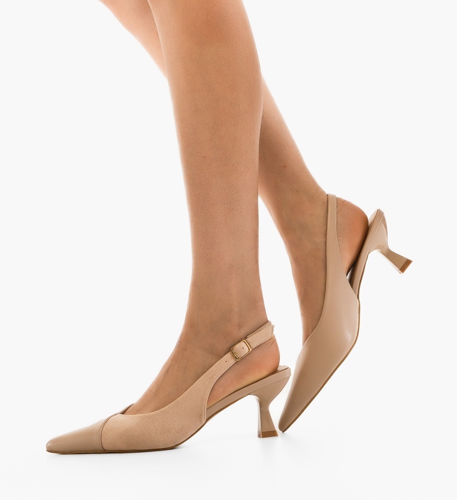 Pantofi Plant Bej | Eleganță și Confort