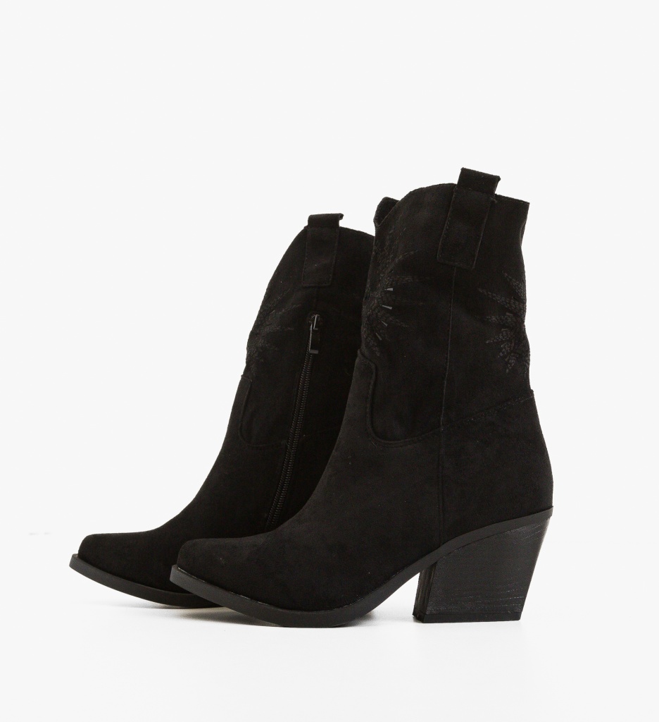 Botine Dama Iwan Negre | Eleganță și Confort - imagine 5