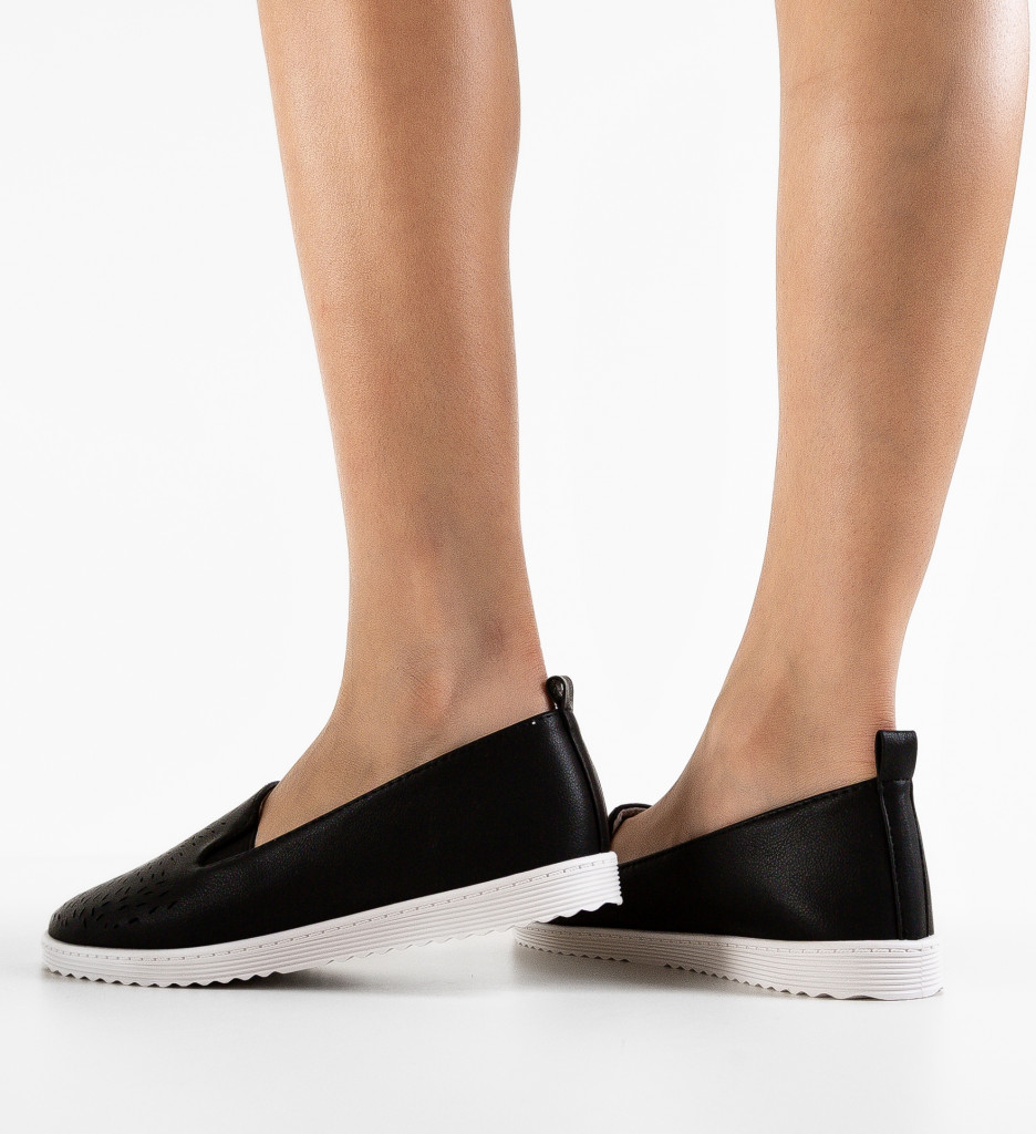 Espadrile Botra Negre - Confort și Stil Casual - imagine 3