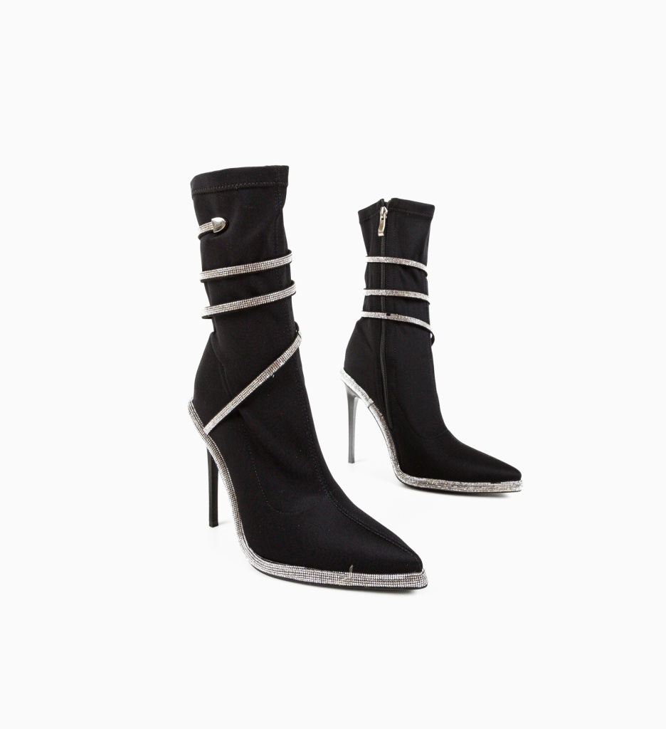 Botine Marijn Negre - Eleganță și Confort - imagine 7