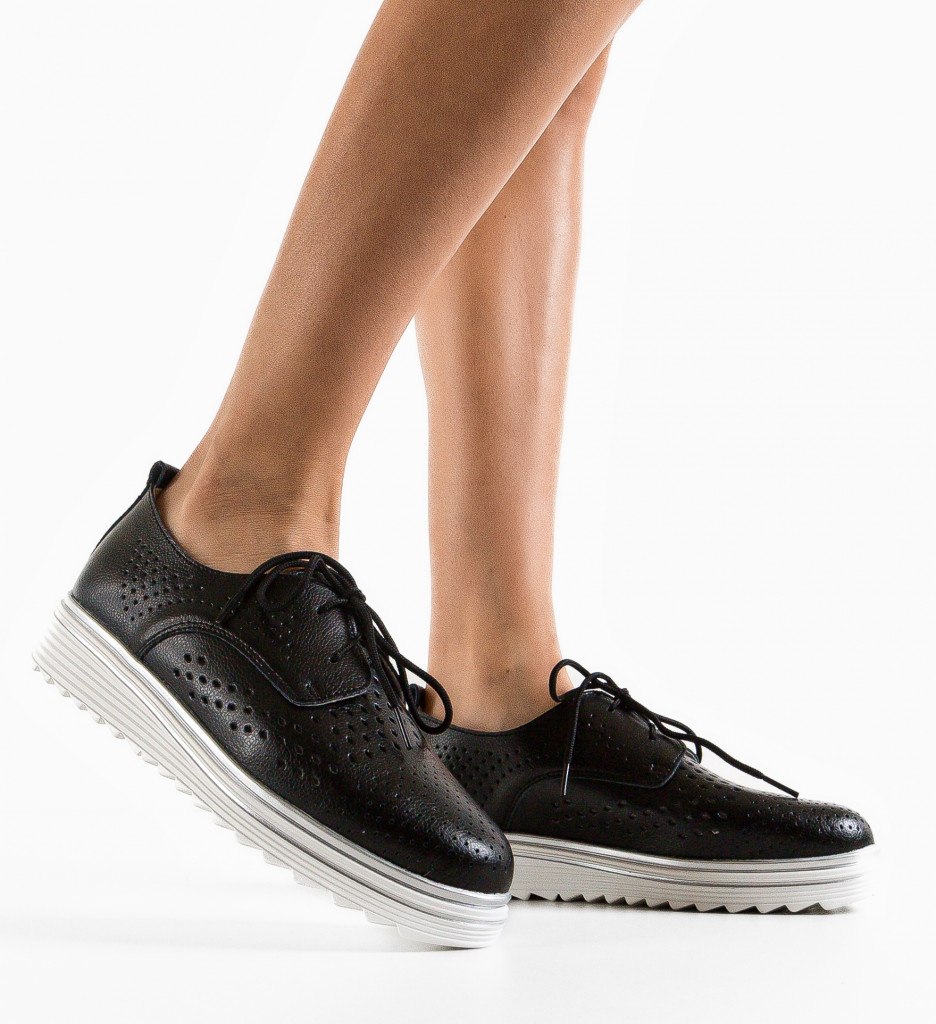 Pantofi Casual Tone Negri 2 - Confort și Stil