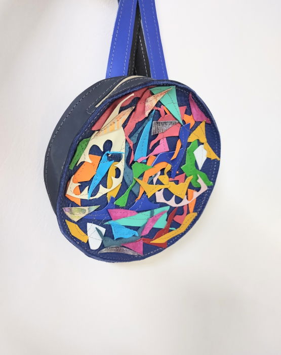 Tolba Piele Naturala Mozaic | Shopika