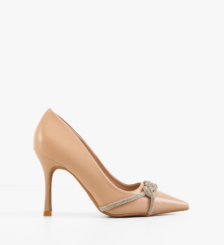 Pantofi Stiletto Nude Abrams - Eleganță Absolută - imagine 7