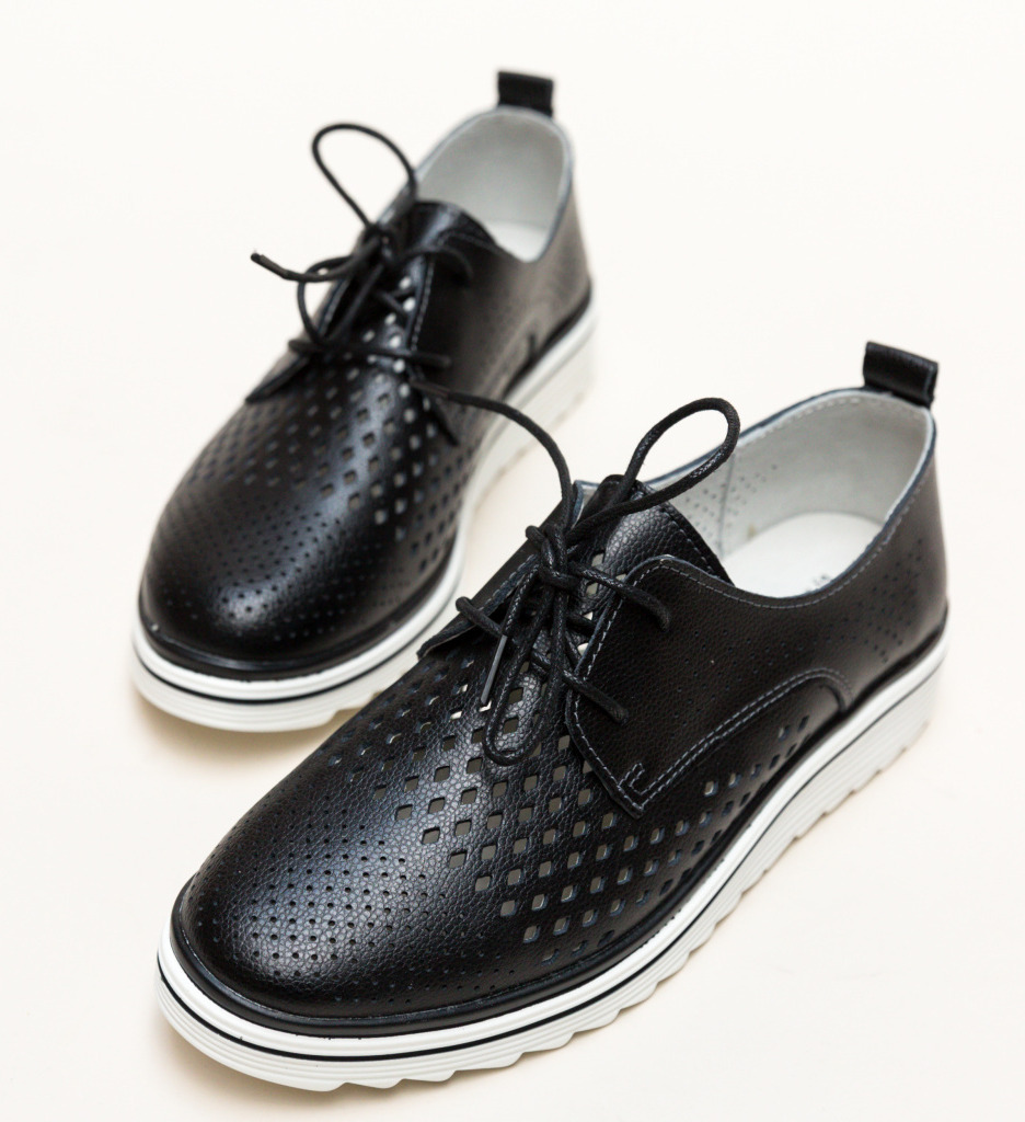 Pantofi Casual Negri - Confort și Stil Zilnic - imagine 5