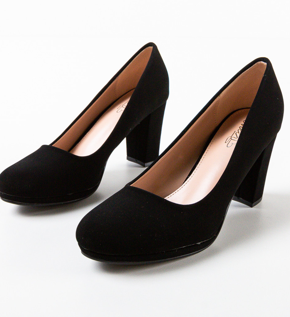 Pantofi Dama Izpo Negri - Eleganță și Stil - imagine 6
