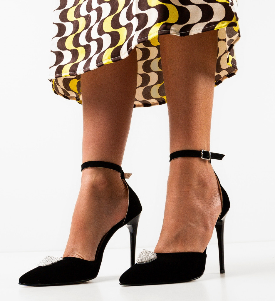 Pantofi Sarina Negri | Eleganță și Confort - imagine 2