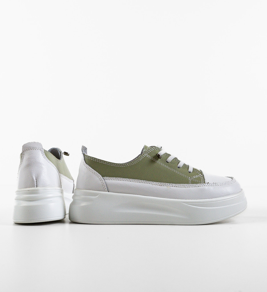 Sneakers Dama Versec Verzi | Confort și Stil - imagine 7