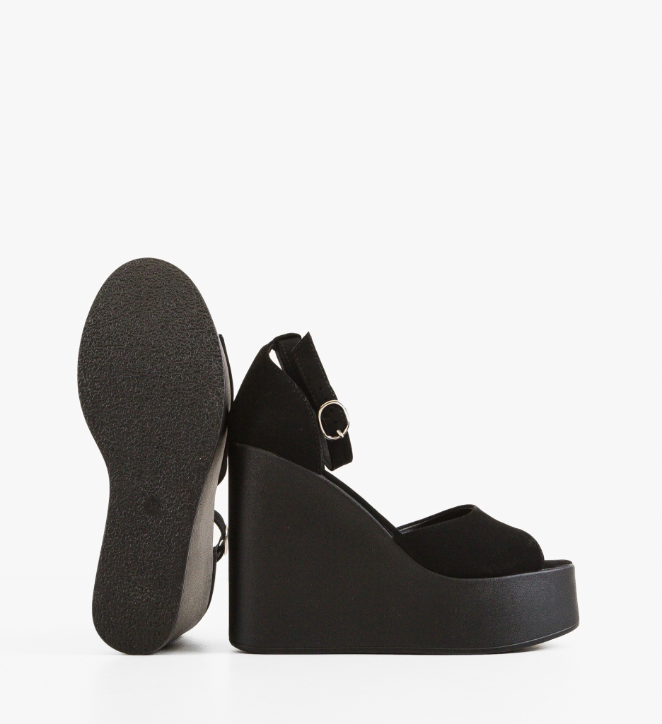 Platforme Zamir Negre | Stil Asigurat - imagine 3