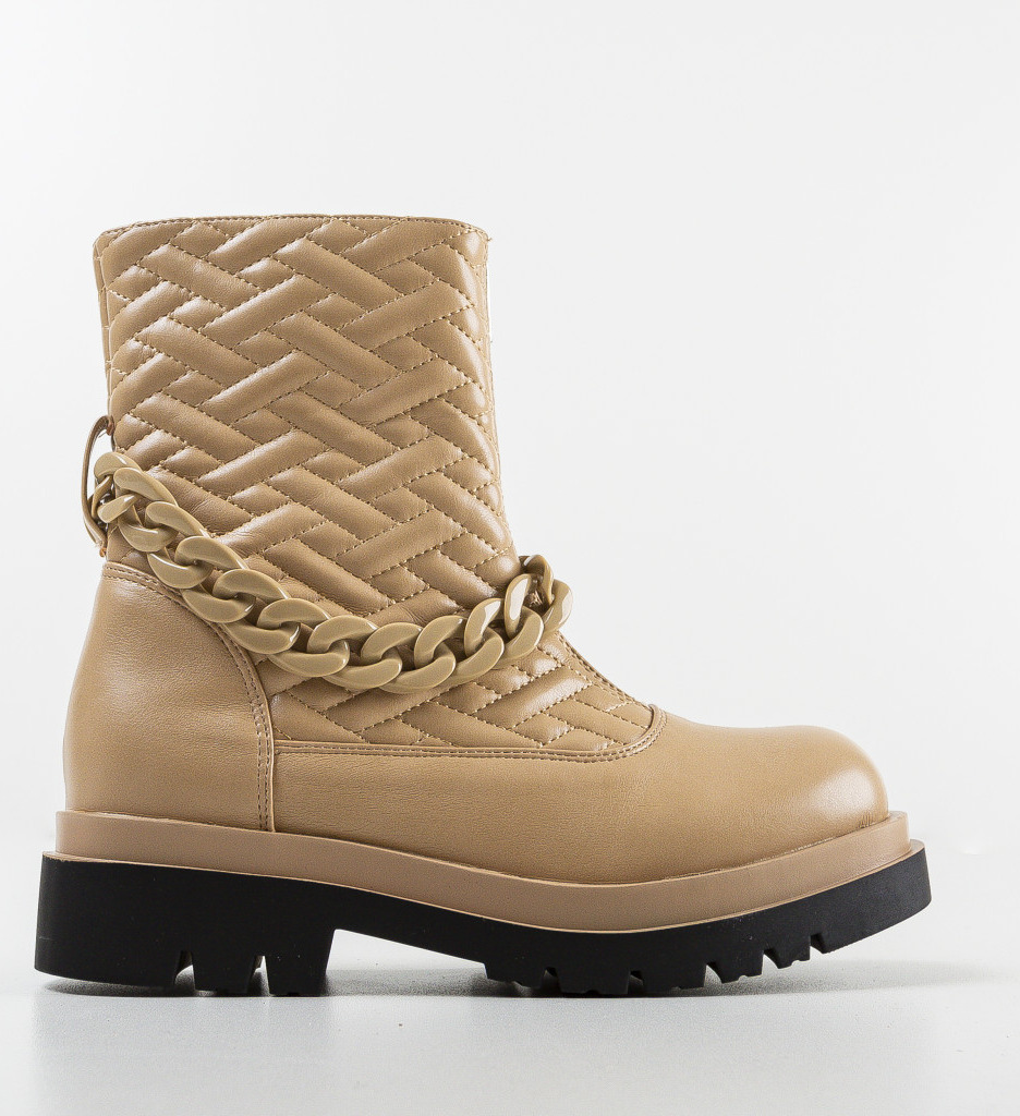Ghete Dama Hotty Khaki | Confort și Stil - imagine 4