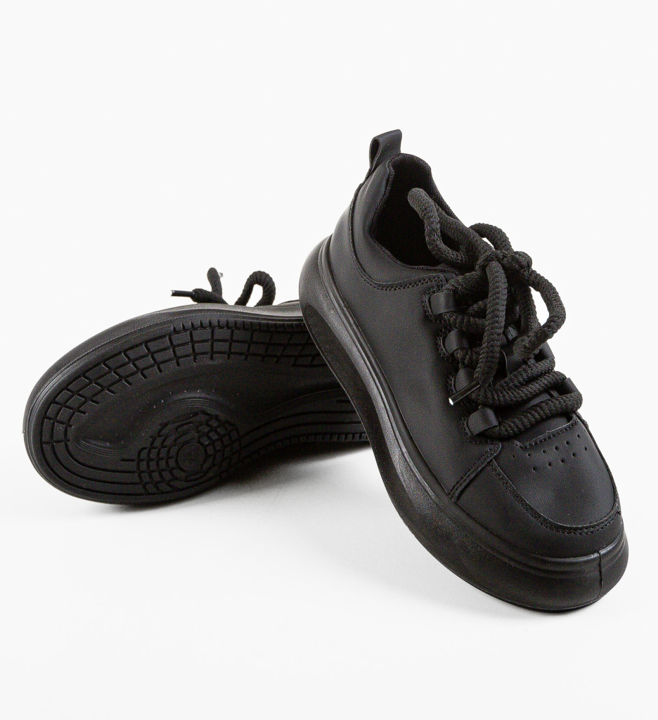 Sneakers Dama Weleu Negri | Stil Urban si Confort - imagine 14