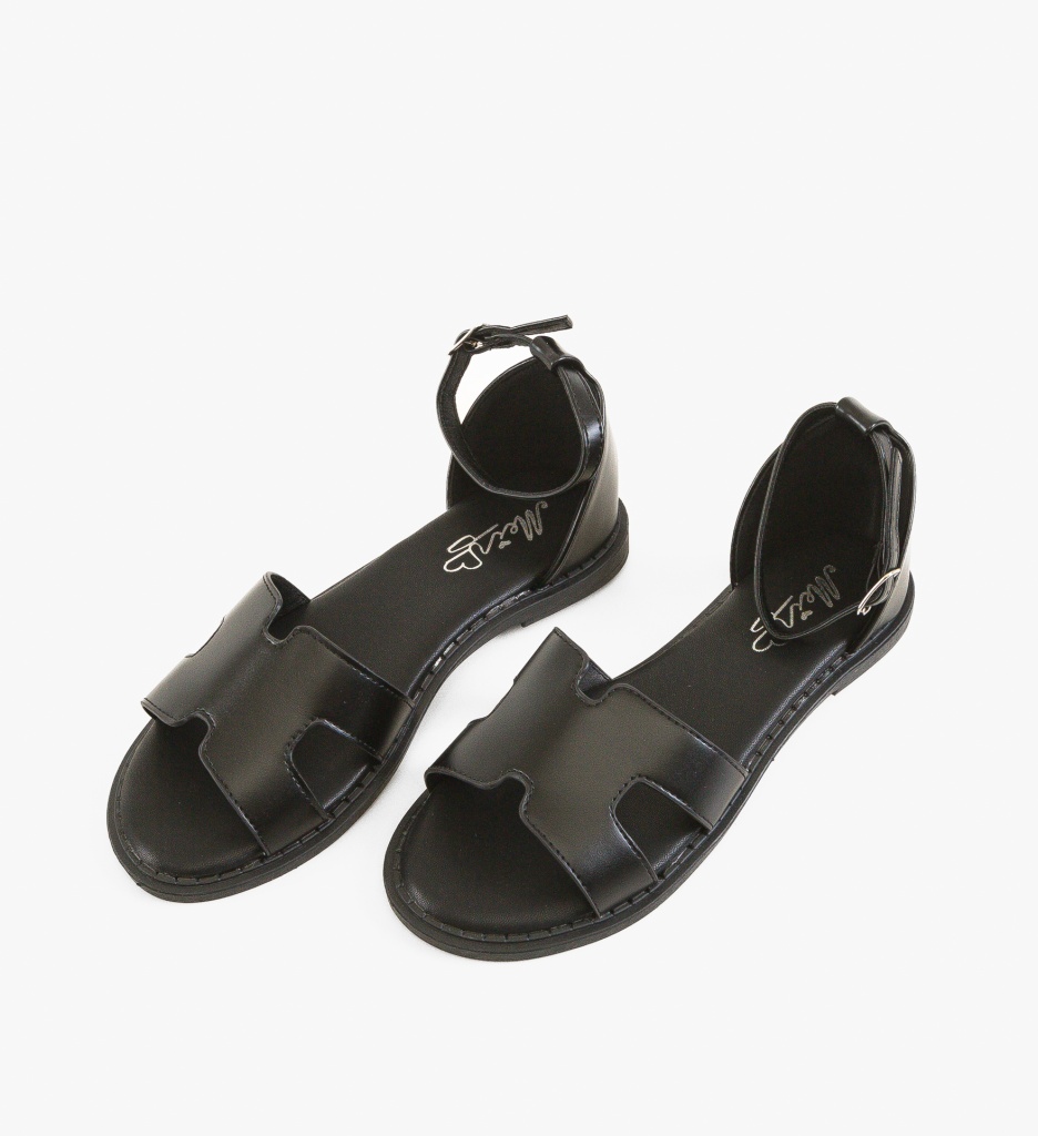 Sandale Dama Junos Negre | Eleganță și Confort - imagine 5