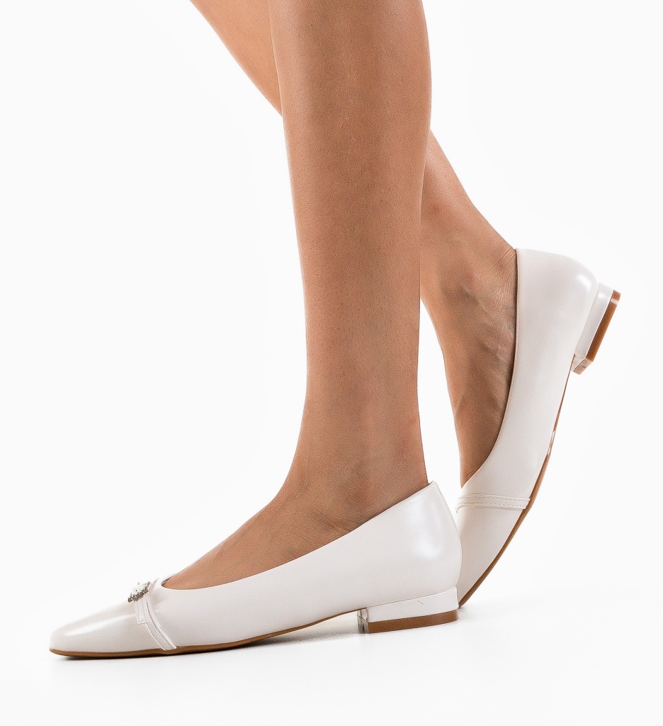 Balerini Albi Dama | Confort Zilnic - imagine 4