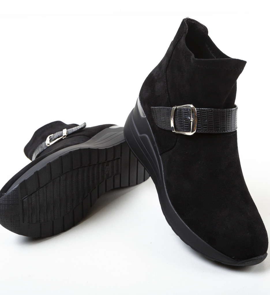 Ghete Cisneros Negre | Eleganță și Stil - imagine 7