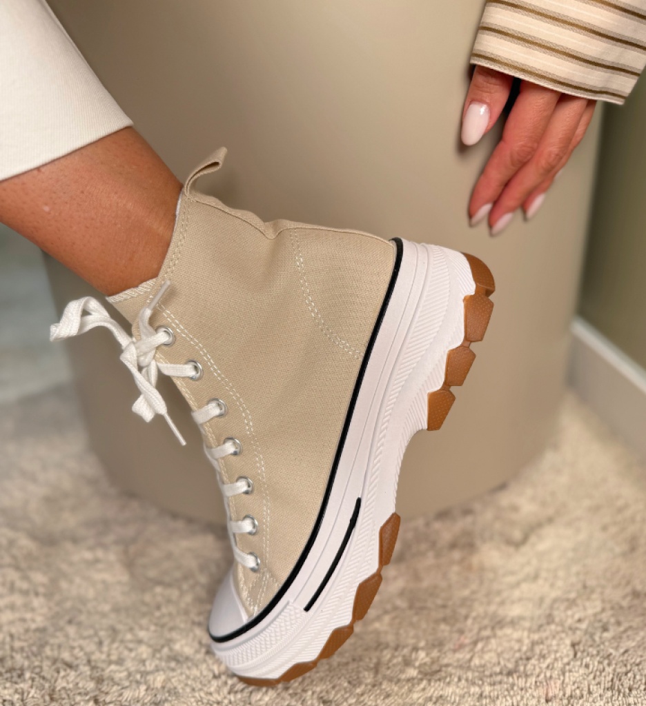 Sneakers Fedaz Khaki Dama - Confort & Stil - imagine 5