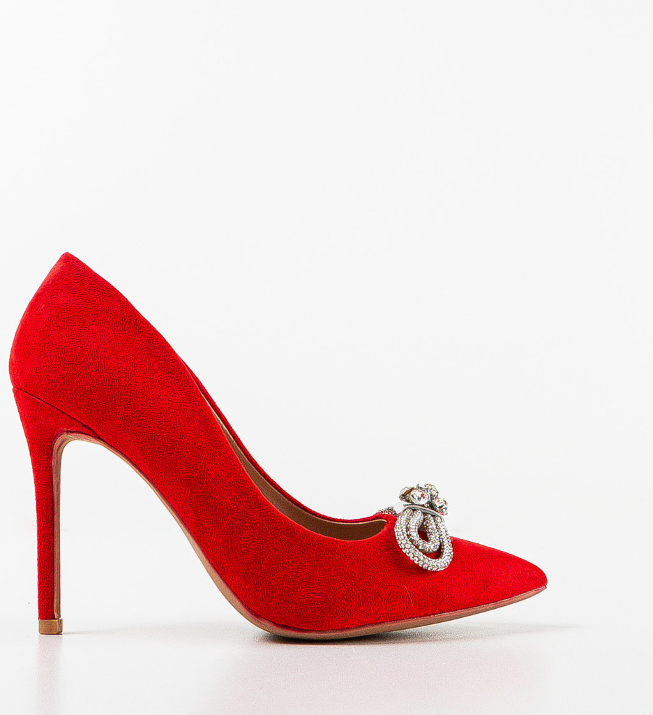 Pantofi cu Toc Roșii - Eleganță și Stil - imagine 5