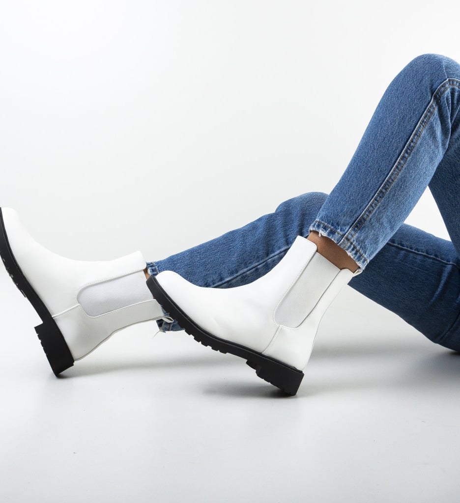 Ghete Ember Albe - Eleganță și Stil Feminin - imagine 2
