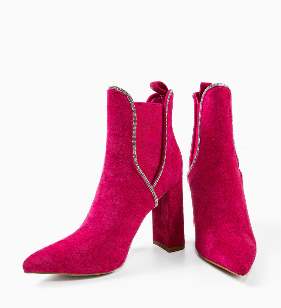 Botine Dama Mckay Fuchsia | Stil Unic - imagine 6