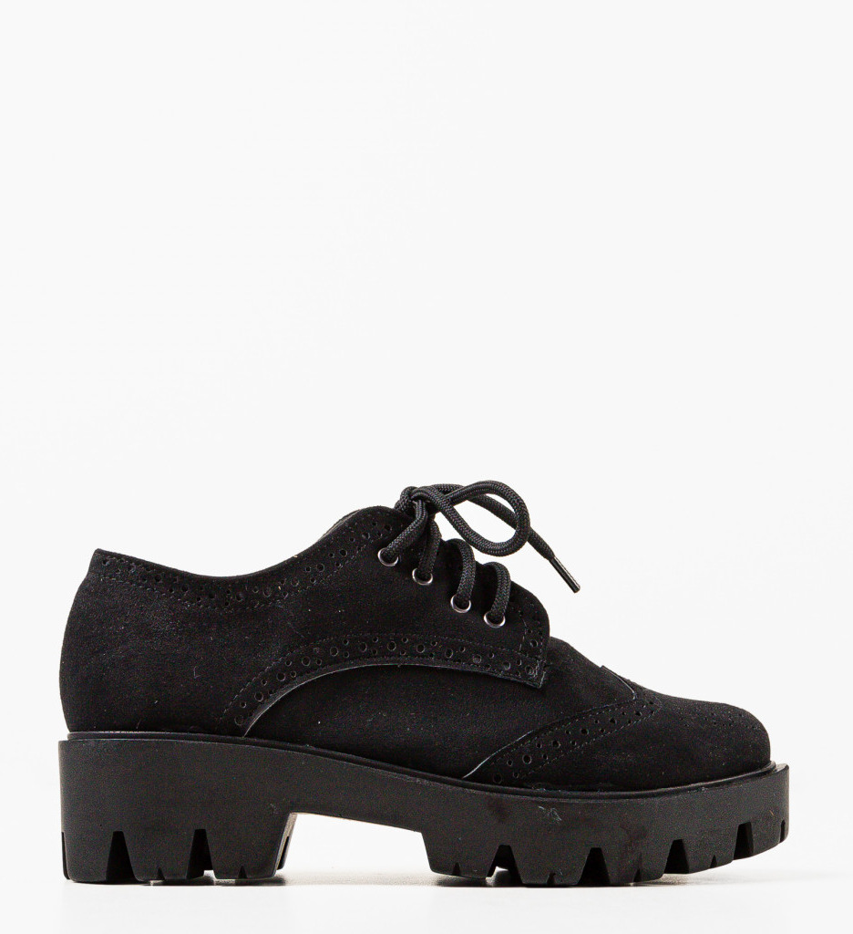Pantofi Casual Gomine Negri - Confort și Stil - imagine 4