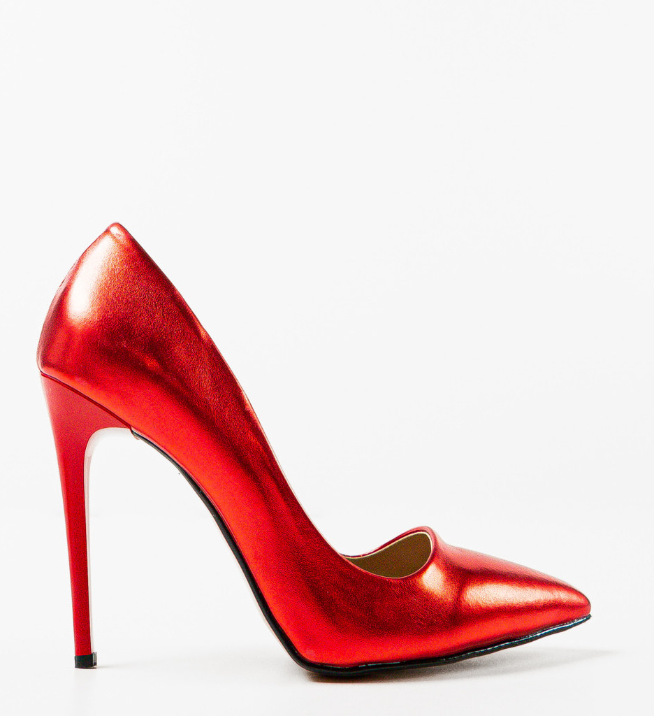 Pantofi Rosii cu Toc - Eleganță și Stil - imagine 3