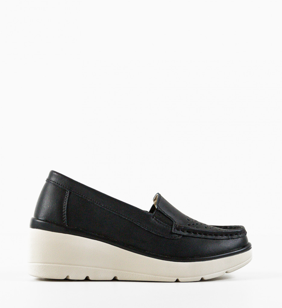 Pantofi Casual Atic Negre - Confort Zi cu Zi - imagine 4