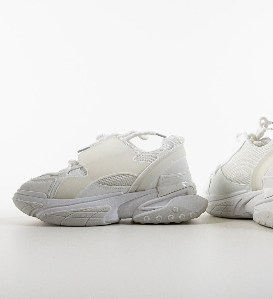 Sneakers Dama Mallorca Albi - Confort și Stil - imagine 8