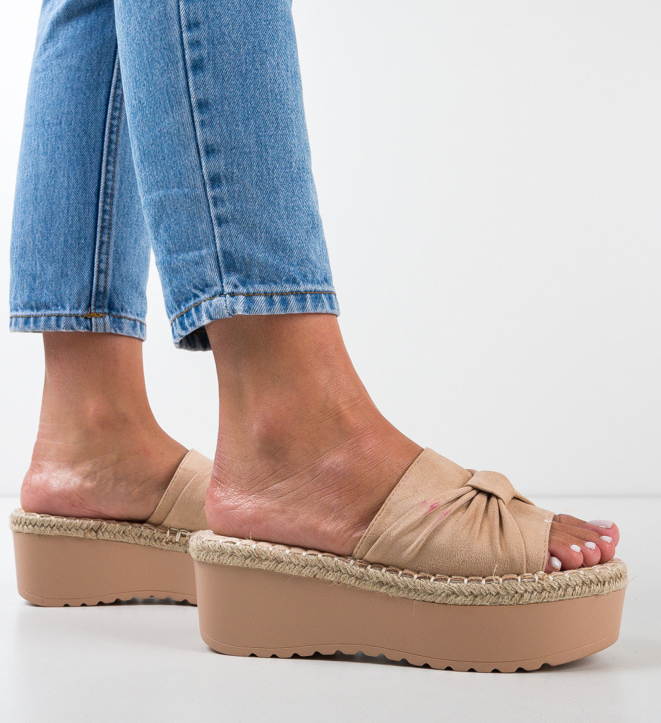 Platforme Xyris Bej | Eleganță la Înălțime