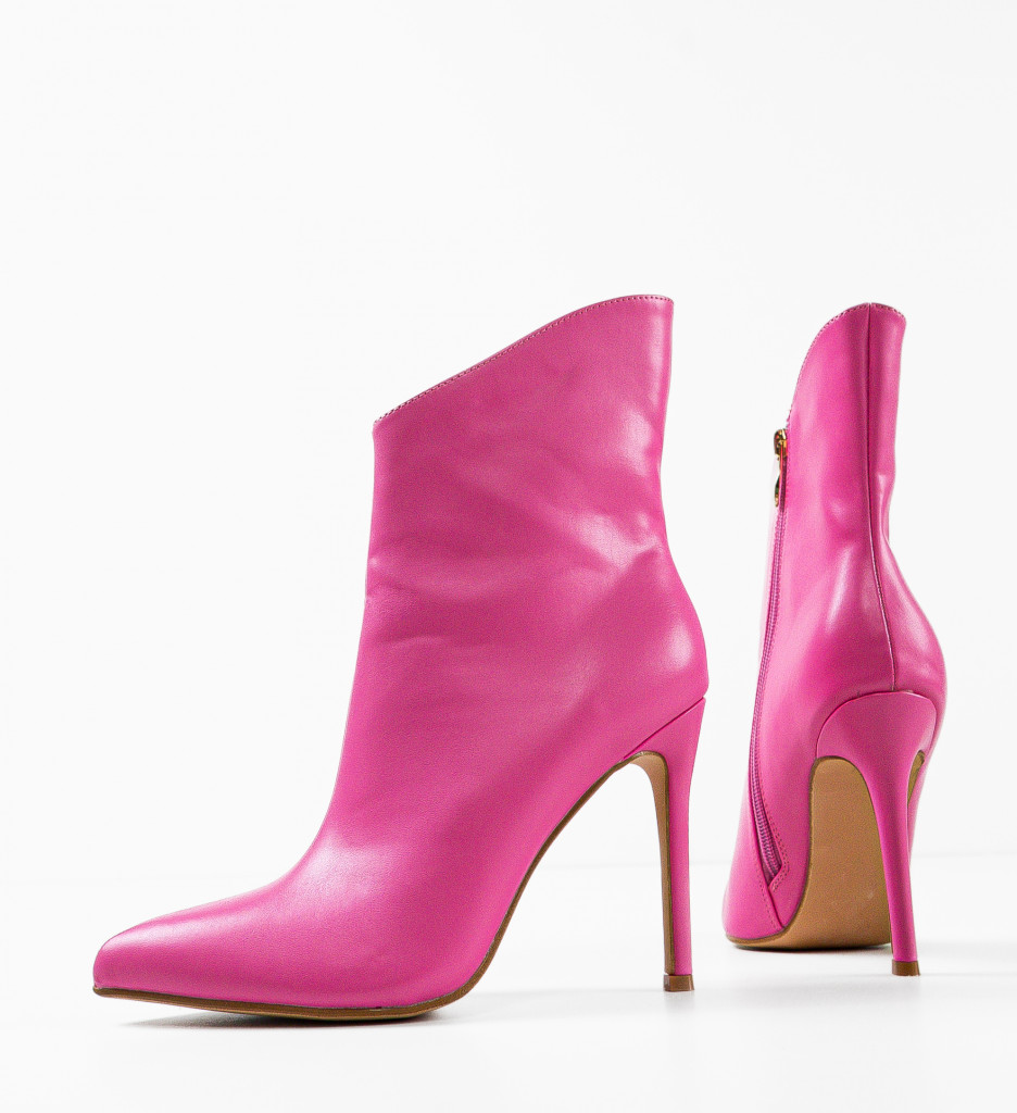 Botine Dama Wilson Roz - Stil și Eleganță - imagine 7
